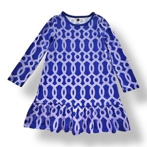 Tea Collection | Celtic Knot Drop Waist Ruffle Dress (6)